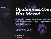 Tablet Screenshot of opalannies.com